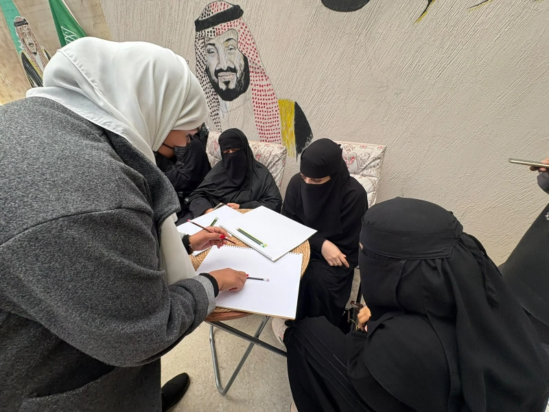 زيارة مزرعة شطفة بالبدائع وركن شوق للفنون التشكيلية